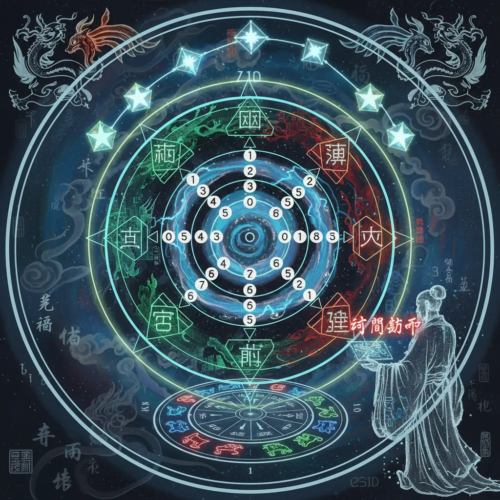 奇門遁甲 - 河圖