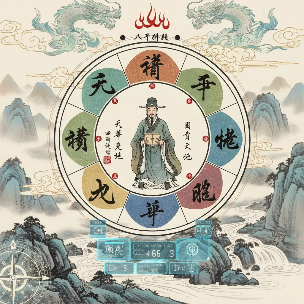 子平八字 - 八字排盤