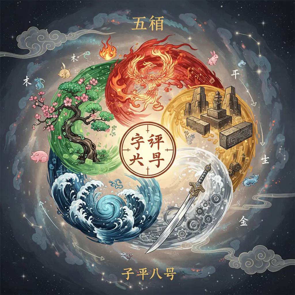 子平八字 - 五行