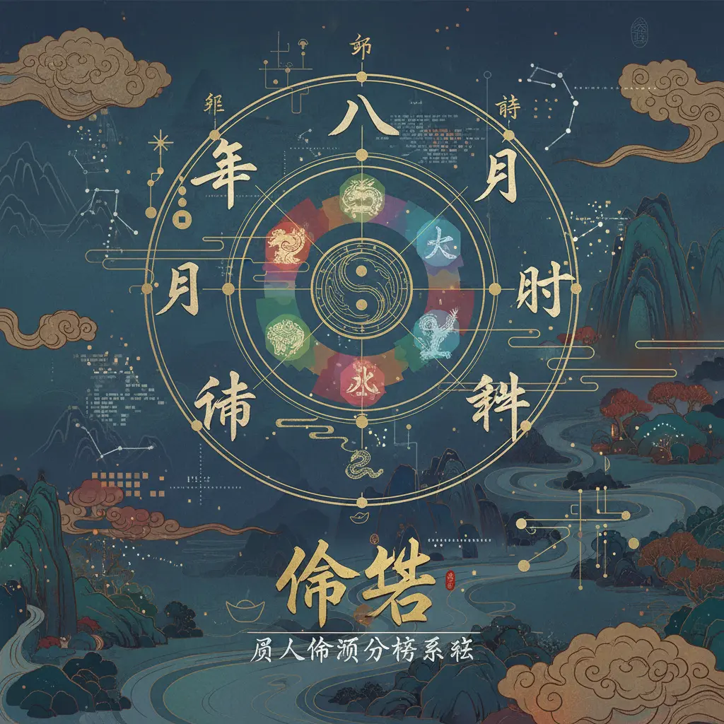 命格 - 八字命盤