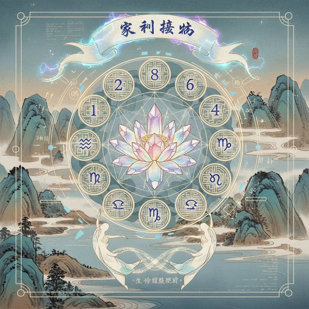 生命靈數配對 - 水晶療法