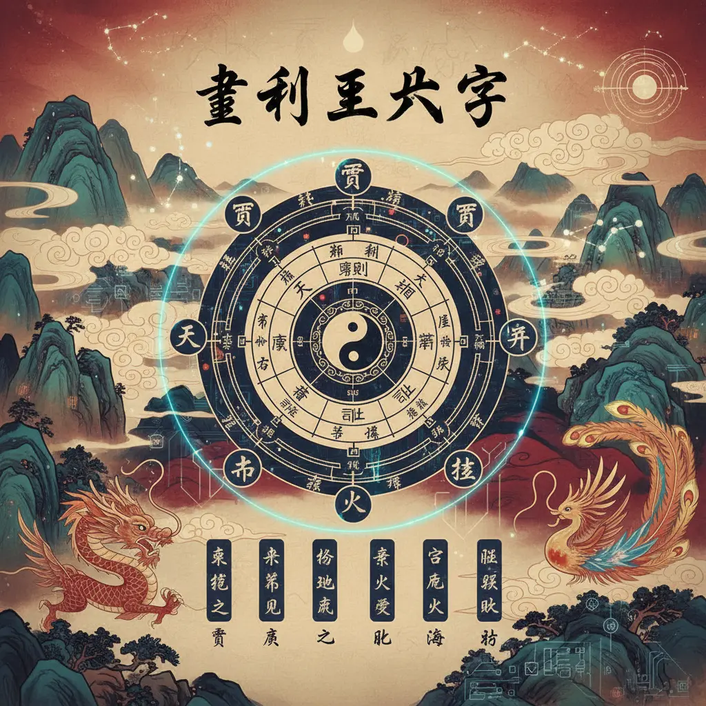 韋千里八字 - 八字命盤